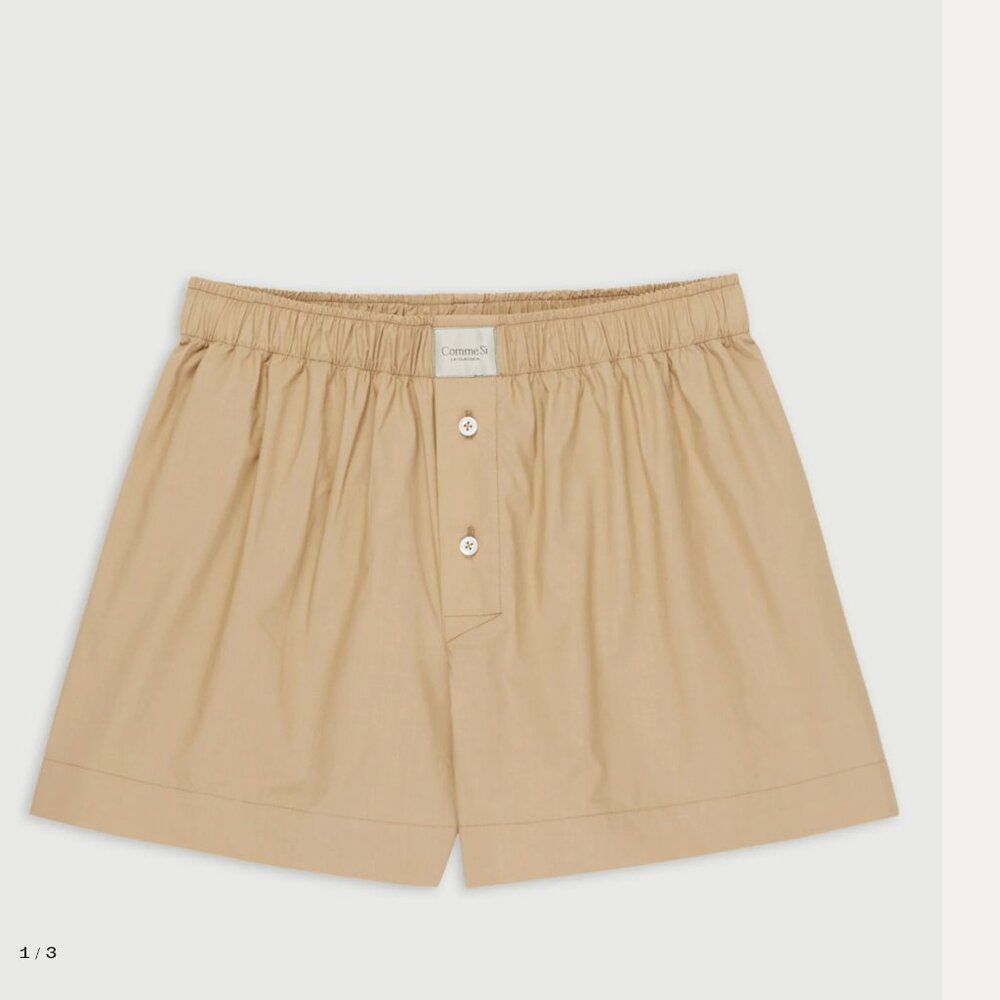 Comme Si La Boxer Classica Khaki